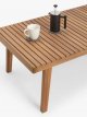 Rectangular Garden Coffee Table, 103cm, (Acacia Wood), Natural