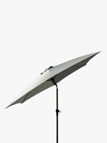 Aluminium Wind-Up Parasol, 2.7m